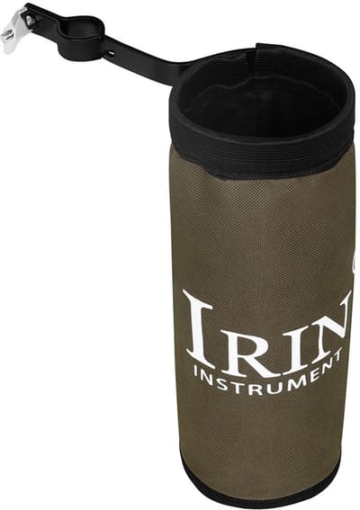 Dailygoods- Drumstick Vat Grote Capaciteit - Stalen Beugel - Draagbaar - Oxford Doek - Verchroomde Knop - Sterk en Duurzaam - Drumstickhouder