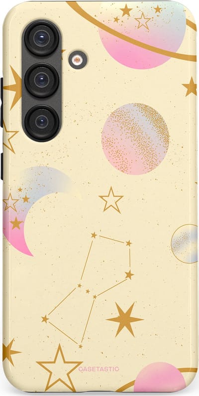 Casetastic Hoesje Geschikt voor Samsung S25 - Stijlvolle Beschermende Duo-layer Case - Zomerse nacht