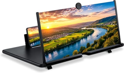 Opvouwbaar Vergrotingsscherm voor Smartphones, HD Schermloep voor Films en Video's, Ideaal voor Thuis en Reizen (18 Inch)