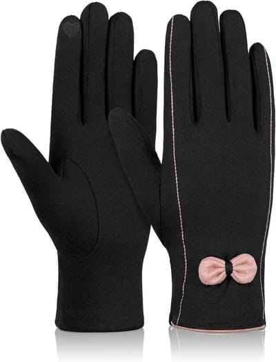 Dames Winterhandschoenen, Winddicht en Warm, Geschikt voor Touchscreen, Perfect voor Buitenactiviteiten, Werk en Reizen