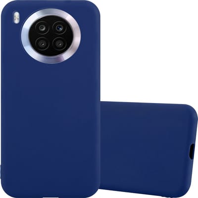 Cadorabo Hoesje geschikt voor Honor 50 LITE in CANDY DONKER BLAUW - Beschermhoes gemaakt van flexibel TPU silicone Case Cover