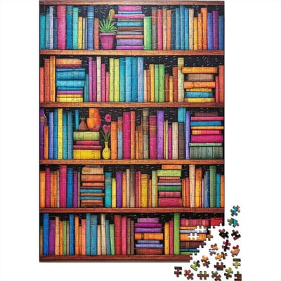 Houten Puzzel - Legpuzzel Volwassenen - Ontspannende Activiteit - Hoogwaardig Karton - 1000 Stukjes 75x50cm