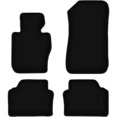BASIC zwarte veloursmatten voor: BMW 3 E91 xDrive stationwagen, touring (2004-2011)