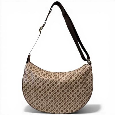 Gherardini Hobo Zachte damestas Tabak/Baby Stof Zacht