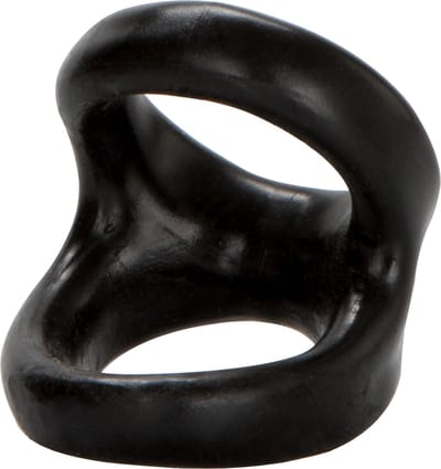 Colt - Snug Tugger - Dubbele Cockring met Scrotumsteun - Zwart