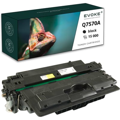 Evoke Compatibele Toner voor Hp Q7570A 70A Zwart 15000 Pagina's Laserjet M5025Mfp M5035Mfp M5035X M5035Xs Lbp8610 Lbp8620 Lbp8630