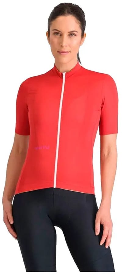 Sportful Classic Korte Mouw Wielertrui Oranje S Vrouw
