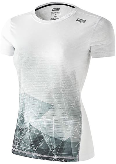42k Running Elements Recycled T-shirt Met Korte Mouwen Wit XL Vrouw