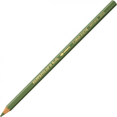 Caran d'Ache Supracolor aquarel potlood 016 khaki green