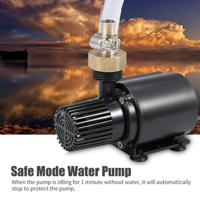 DECDEAL Borstelloze Waterpomp Ultra Stil DC12V Micro Borstelloze Waterpomp Waterdichte Dompelpomp voor Fontein Type 1