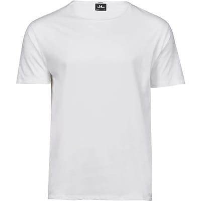 Tee Jays - MenÂ´s Raw-Edge Tee - White maat XXL