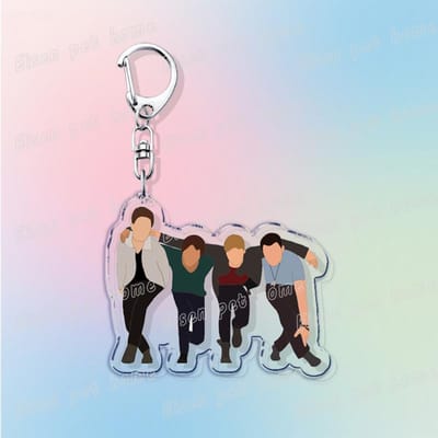 Big Time Rush Sleutelhanger Accessoires Tas Bedeltjes Mode Muziek Btr Sleutelhangers Sieraden Fans Vrienden Cadeau
