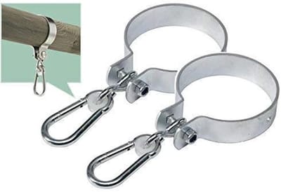 Set van 2 Ronde Haken voor Schommel - Ø 80 mm