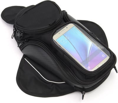 Motortas Tanktas Waterdichte Magnetische Motor Tanktas met Telefoonhouder – 48,5 x 36 cm