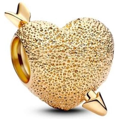 Nieuwe Sprankelende Gouden Poolster Liefdesbrief Oneindigheidsknoop Bloeiende Roos Clip Bedels Kralen Passend op Originele Armband Doe-het-zelf Sieraden Cadeaus beige
