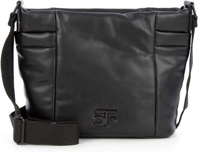 SURI FREY Schoudertas Baggy Handbag With Zipper Black Zwart