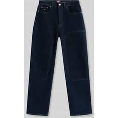 straight fit jeans van katoenmix model 'LAYLA'