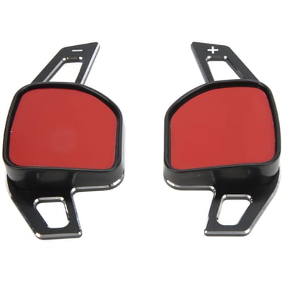 Extension de palettes de changement de vitesse en alliage d'aluminium pour A3 S3 8V A4 S4 A5 S5 B8.5 A6 S6 A7 S7 C7 Q5 Q7 2013‑2016 noir