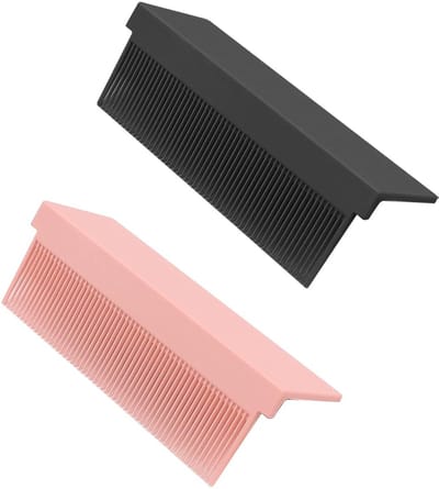 Allecto - Grip Kam - Stijltang Accessoire - Zwart Roze - Haar Rechttrekken - Geschikt voor Mannen en Vrouwen - 2 Stuks