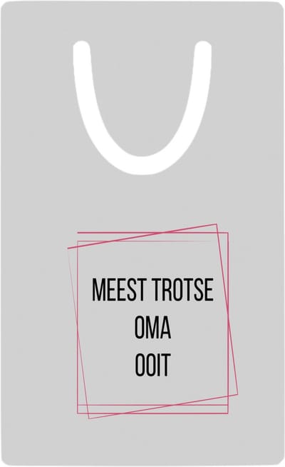 Hacebo® - meest trotse oma ooit metalen boekenlegger - Oma - trotse oma - verjaardagscadeau - verjaardag - cadeau - cadeautje voor oma - oma artikelen - kado - geschenk - gift Bladwijzer boekenleggers - 7.6 cm x 5cm
