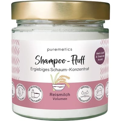 puremetics Shampoo & Conditioner Volume Shampoo-Fluff 'Rijstmelk voor volume Unisex 150 g