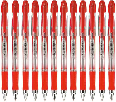 Penac Soft Glider+ Balpen - Rood- 1.0 mm - 12 stuks