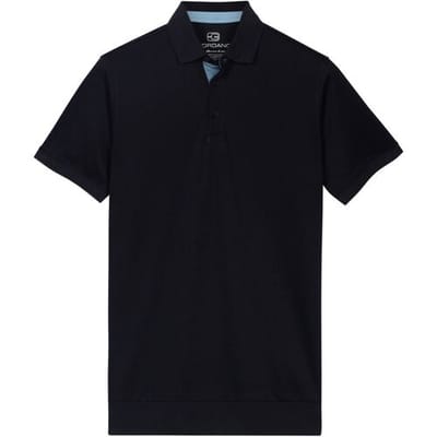 Giordano Polo Bolzano Short Sleeve Supima Liquid Cotton Navy / male