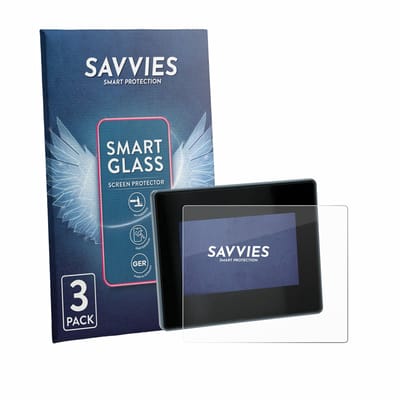 3 Stuks Savvies Screenprotector - geschikt voor Siemens Simatic HMI MTP400 - beschermfolie glas transparant