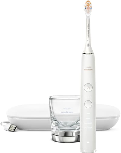 Philips Elektrische tandenborstel Sonicare DiamondClean 9000 HX9911 - tooth brush - white