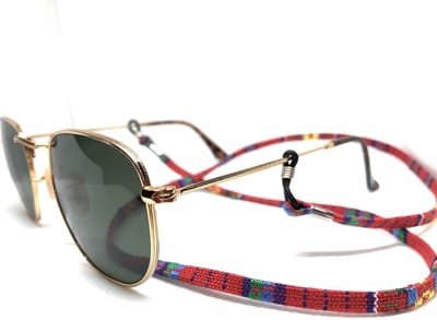 Scoby - Brillenkoord - Brilkoord - Koord voor Bril - Brillentouw - Eyewear Cord - Rood - Universeel