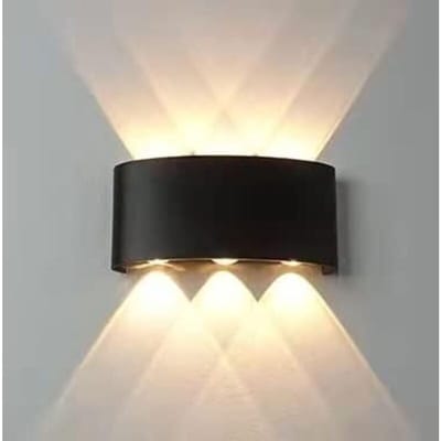 lamp-Wandlampen, waterdichte buitenwandlampen, tuinverlichting, aluminium, binnen/slaapkamer, woonkamer, trappenhuis, halwandlampen