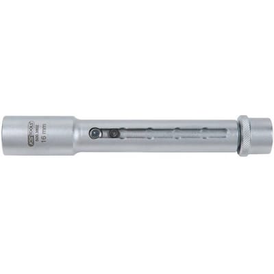 KS Tools 500.3803 3/8 telescoop bougiedop, 21 mm