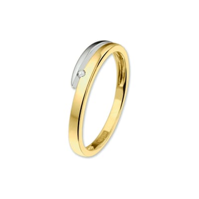 Ring Diamant 0.02ct H Si