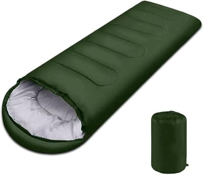 Mummieslaapzak voor Camping en Outdoor - Geschikt voor Temperaturen van 10 tot 20 Graden