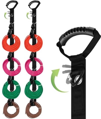 Verstelbare Verlengsnoer Organizer - Heavy Duty Snoer Management Systeem voor Garage en Werkplaats