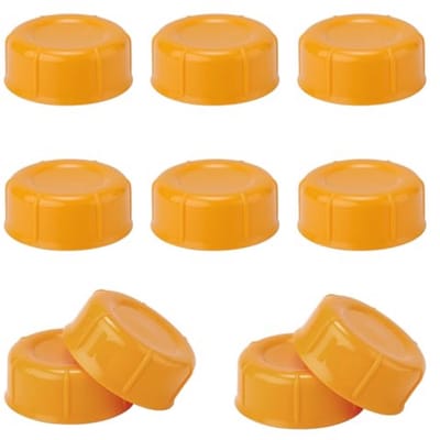 10 Stuks BPA-Vrije Smalle Babyflesdoppen voor Diverse Flessen - Geschikt voor Reizen en Opslag, Inclusief Afdichtingspakking