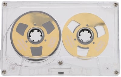 Dailygoods- Geluidscassette 50 Minuten Opname - Lege Cassettebandjes - Normale Bias - Dubbelzijdig - Transparante Doos - Premium Materiaal - Cassetteband