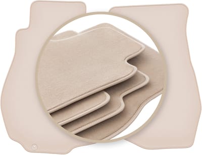 PREMIUM beige vloermatten voor: Nissan 350Z coupé 2003-2009