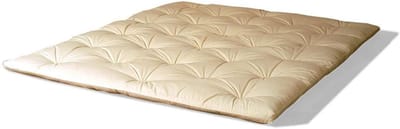 Opvouwbare futonmatras 90x200 cm van 100% puur katoen voor massage, yoga en camping