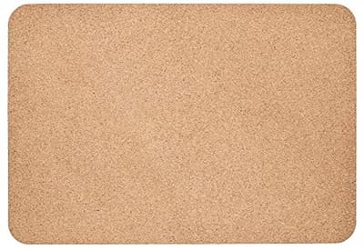 Bureauonderlegger 45x65 cm van Kurk - Vuilafstotend en Geluidsdempend