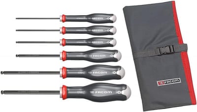 Schroevendraaierset Geïsoleerd 1000 V Comfortabel Ergonomisch Handvat voor Algemene en Elektrische Toepassingen