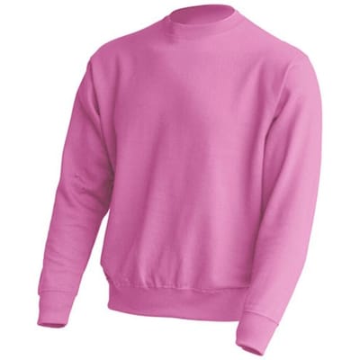 JHK Unisex Sweatshirt met ronde hals voor volwassenen (Roze)