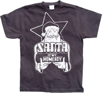 Hybris Santa Is My Homeboy T-shirt SH-1-12061-H4-9