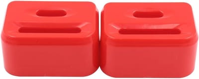 Allecto Plus - Autogordel Gesp Bescherming Pack van 2 met 2 Ontgrendelingssleutels Universele Pasvorm Voorkomt Baby's Patchen Rood Veiligheidsgesp Bescherming