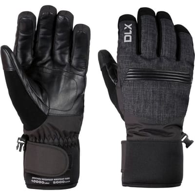 Trespass Unisex volwassene sidney lederen handschoenen voor sneeuwsporten