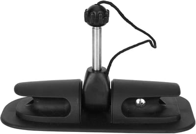 Dailygoody - Rubberboot Roeidollen - Peddelslot en Roeihouder - Zwart - Universele Kajak Accessoire - Ideaal voor Kajakken en Kanoën - Geschikt voor O
