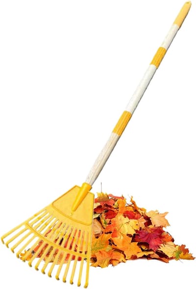 Grashark Gazon - Bladhark Waaiervorm - Tuin Onderhoud - 14 Tanden Ergonomisch - 86x20cm