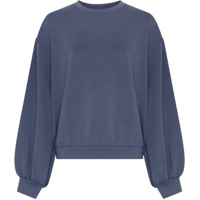 MSCH Copenhagen Mschbrionna Ima Q Sweatshirt Truien & vesten Dames - Sweater - Hoodie - Vest- Blauw - Maat M/L
