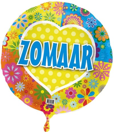 Zomaar Folieballon - 46 cm
