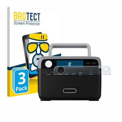 BROTECT - Screenprotector voor Flashfish BP030B - Folie Beschermfolie Beschermglas matte 3 Stuks